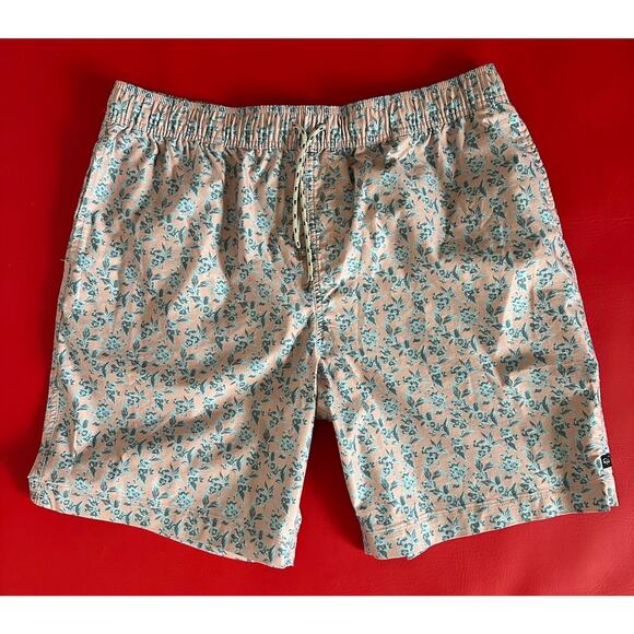 Rails Kian Scattered Posy Peach Floral Mens Swim Shorts Size 2X NWT - Picture 5 of 16